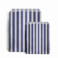 Blue White Candy Stripe Paper Bags | Party Favors, Sweet Treats, Gift Packaging