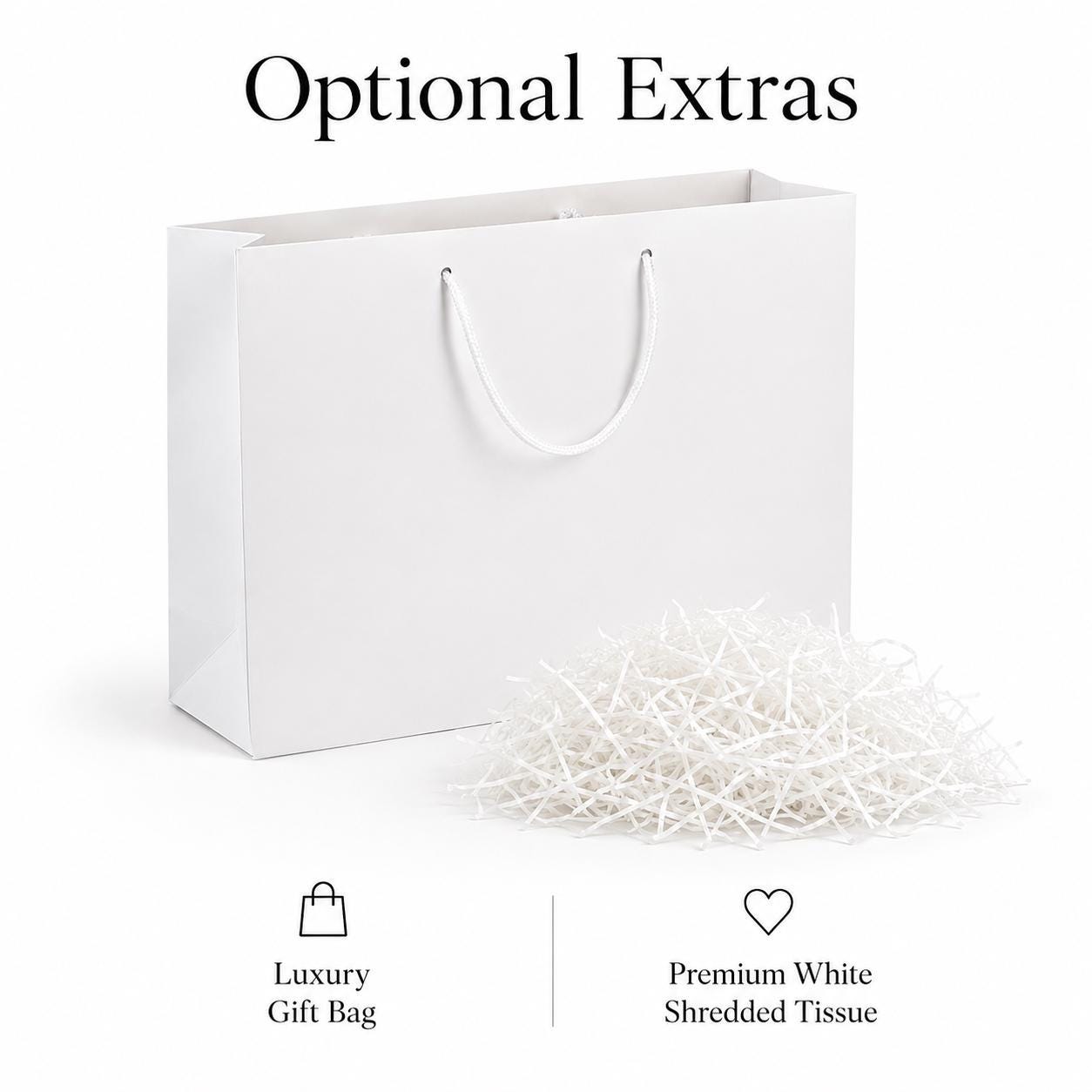 Luxury White Keepsake Box | Magnetic Closure Gift Packaging, Memory Storage