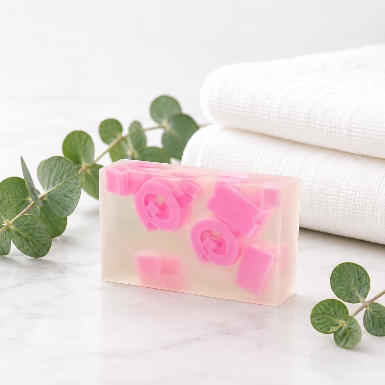 Candyfloss Soap | Vegan Vanilla Marshmallow Scent, SLS Free, Plastic Free Gift
