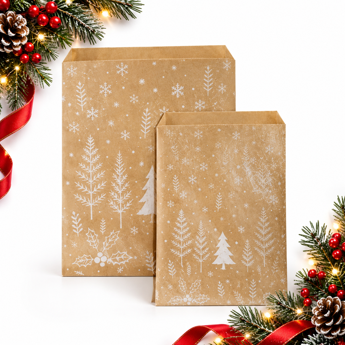 Christmas Paper Bags Multipack – 4 Festive Designs