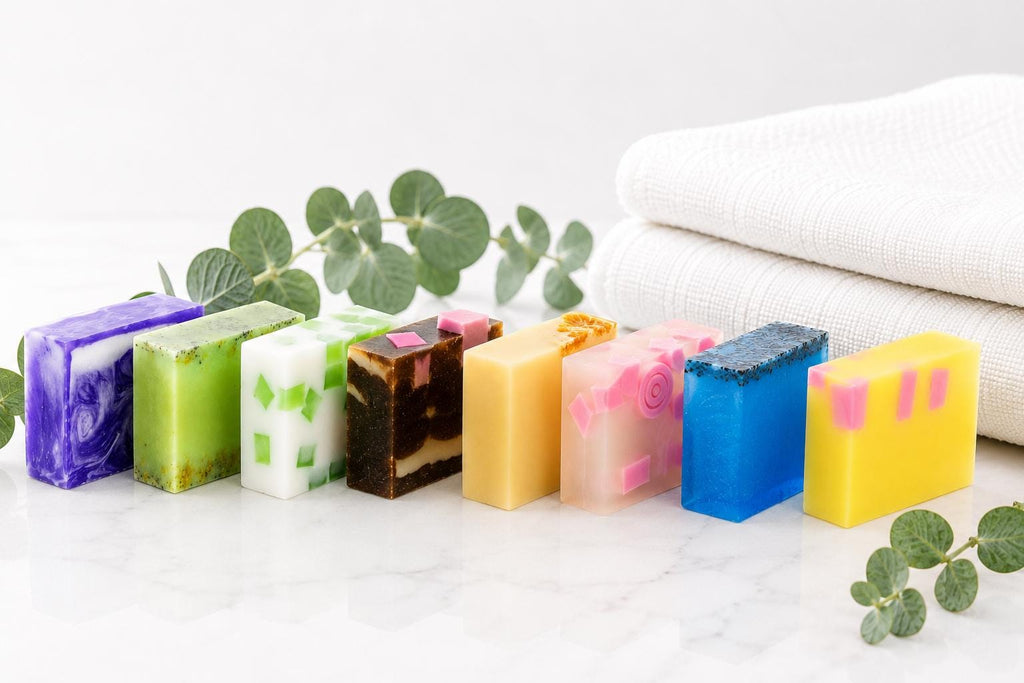 Handmade Vegan Soap Bundle | Choose 3, 5, or 8 Bars | Plastic-Free Gift