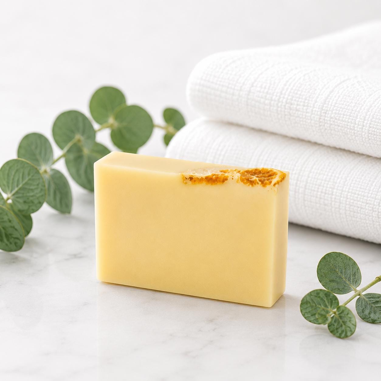 Orange & Ylang Ylang Soap | Handmade Vegan | Liquid Free Hand Cleanser | Jojoba Avocado Oil