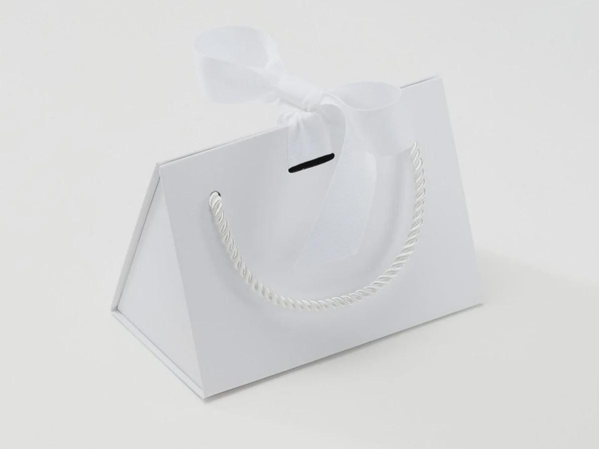 Luxury White BoxBag | Bridesmaid Proposal Gift Packaging