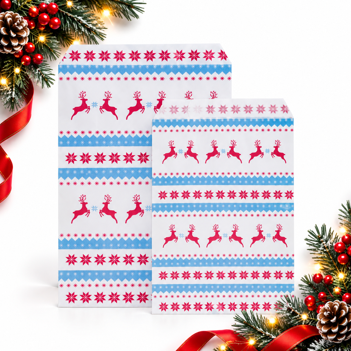 Christmas Paper Bags Multipack – 4 Festive Designs