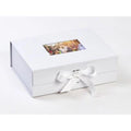Luxury Photo Memory Box | Magnetic Keepsake Gift Box (White or Black)