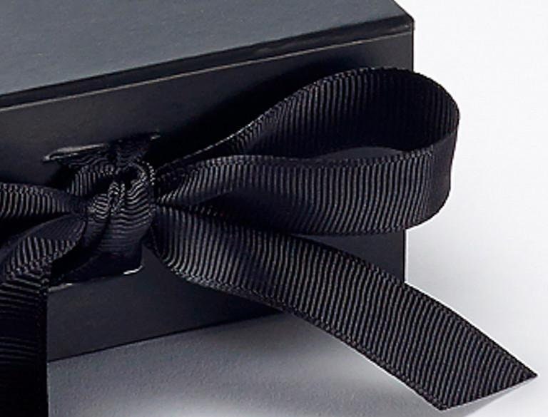 Small Black Magnetic Gift Box | Luxury Jewellery Keepsake Box