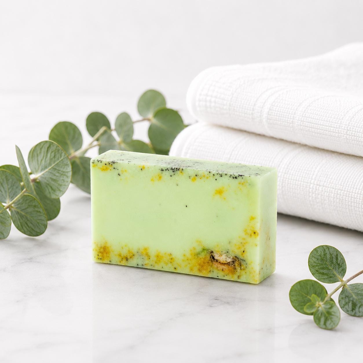 Tea Tree & Lemon Soap | Handmade Vegan Soap | Facial Soap | SLS Free | Paraben Free