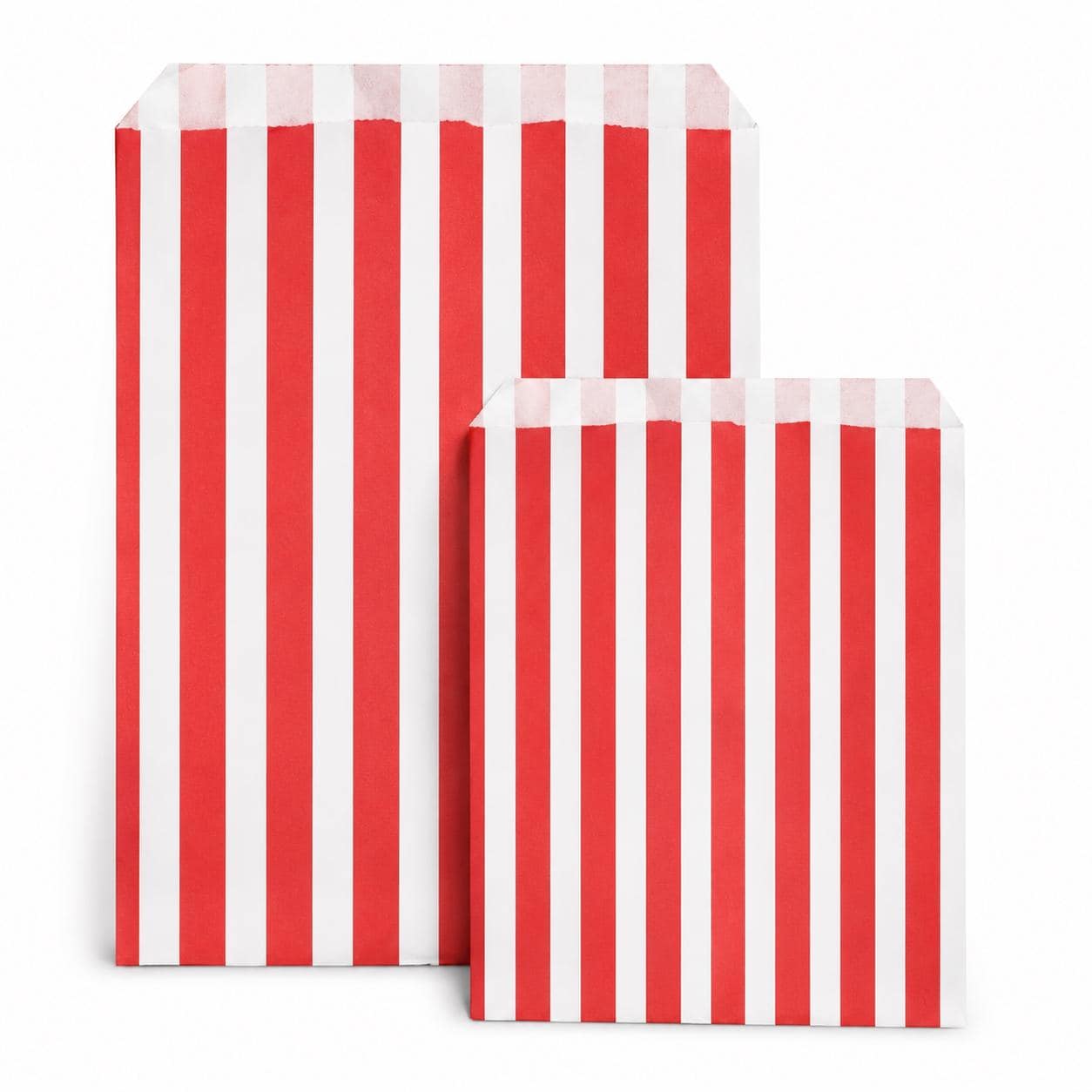 Red White Candy Stripe Paper Bags | Party Favors, Sweet Treats, Retail Packaging