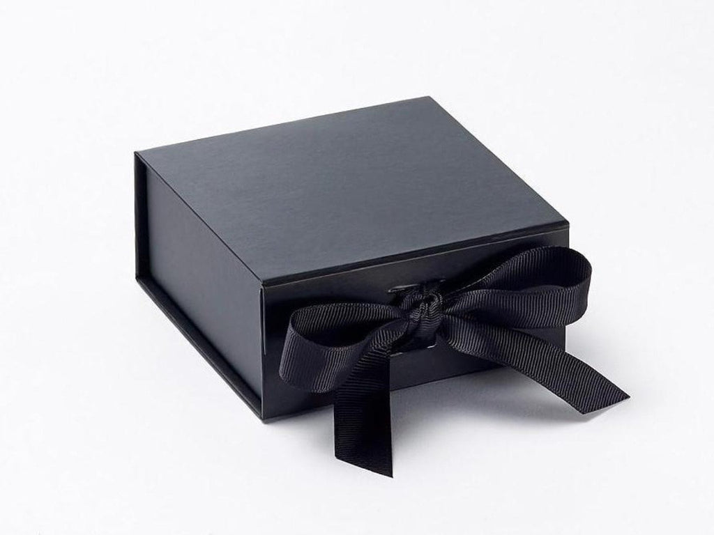 Small Black Magnetic Gift Box | Luxury Jewellery Keepsake Box
