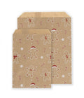 Gingerbread Christmas Kraft Paper Bags | Eco Friendly Gifting | Treat Bags | 5x7 & 7x9