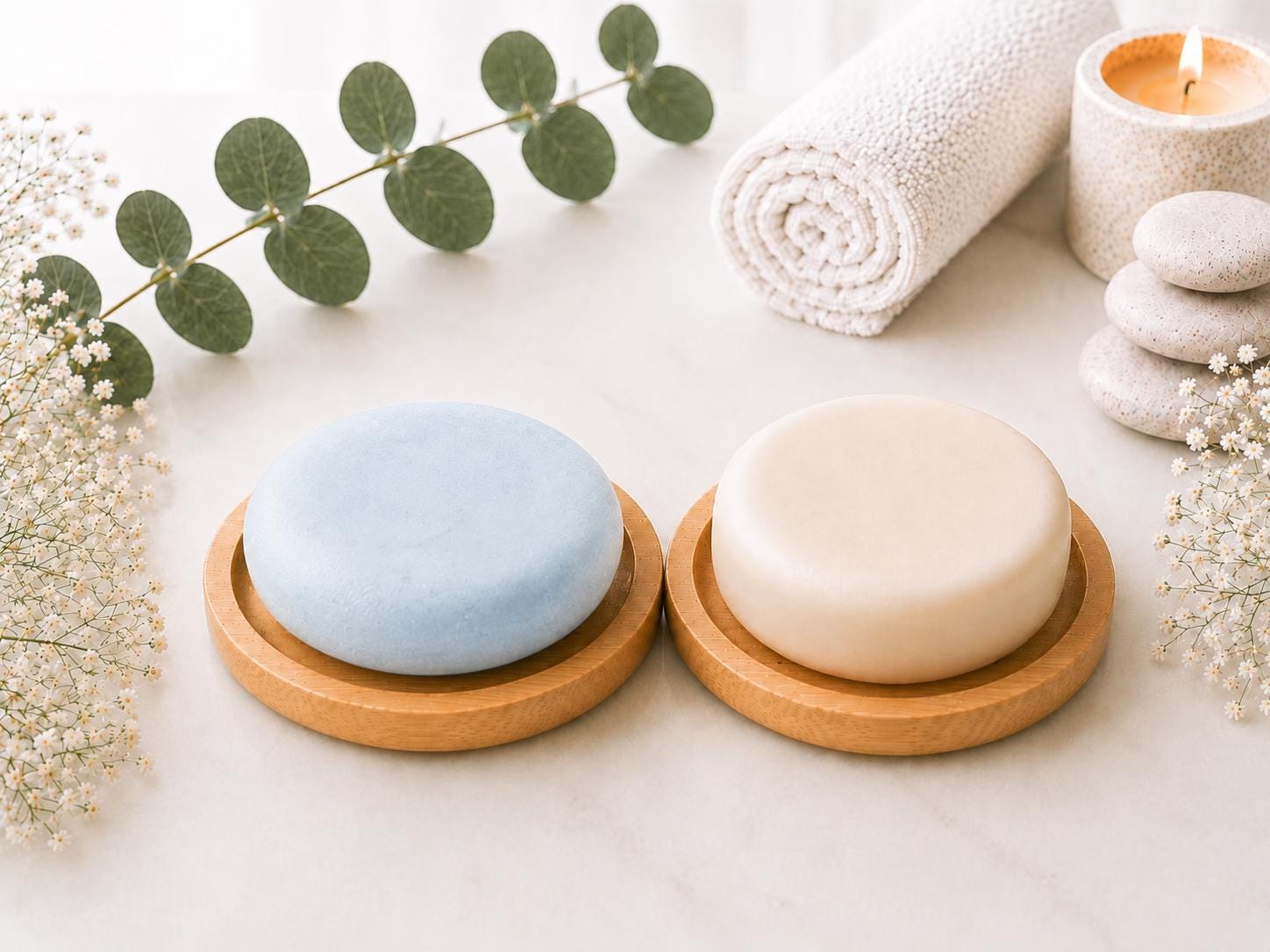 Shampoo & Conditioner Bar Set | Choose Your Hair Formula | Vegan Hair Care | Plastic Free
