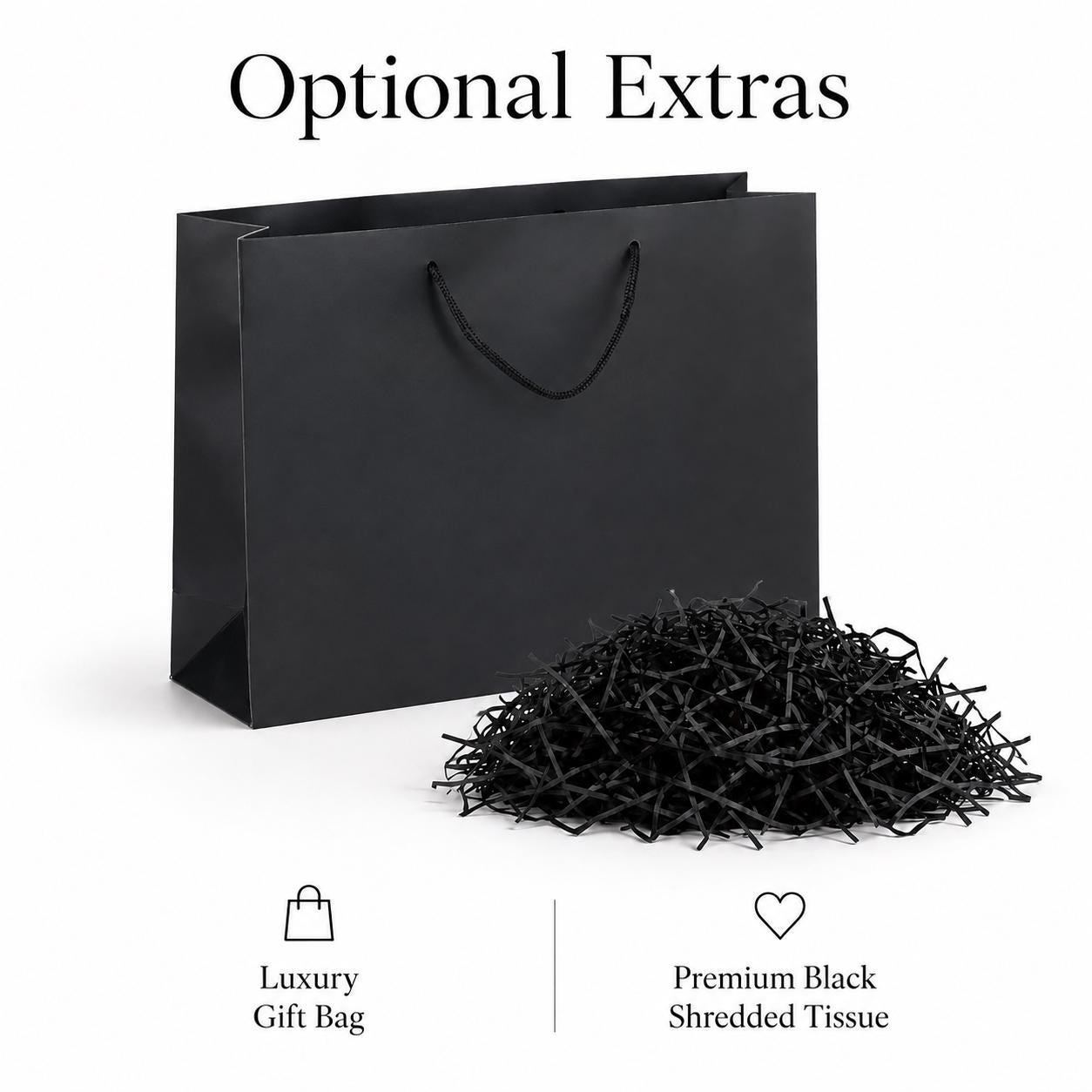 Small Black Magnetic Gift Box | Luxury Jewellery Keepsake Box
