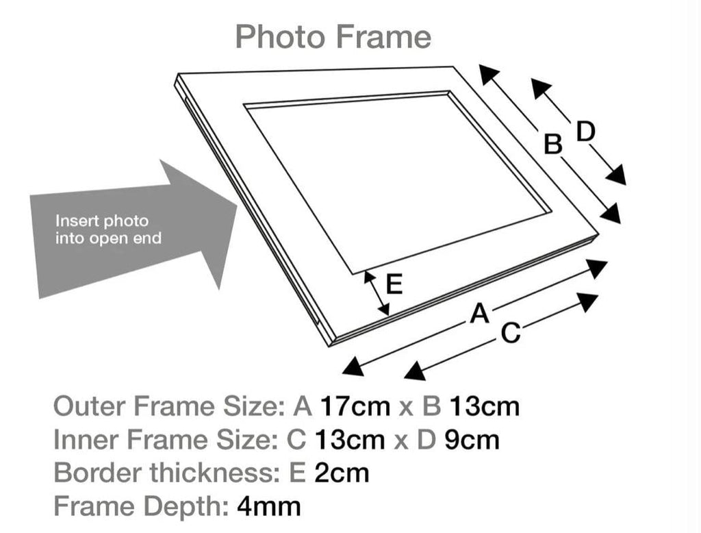 Luxury Photo Memory Box | Magnetic Keepsake Gift Box (White or Black)