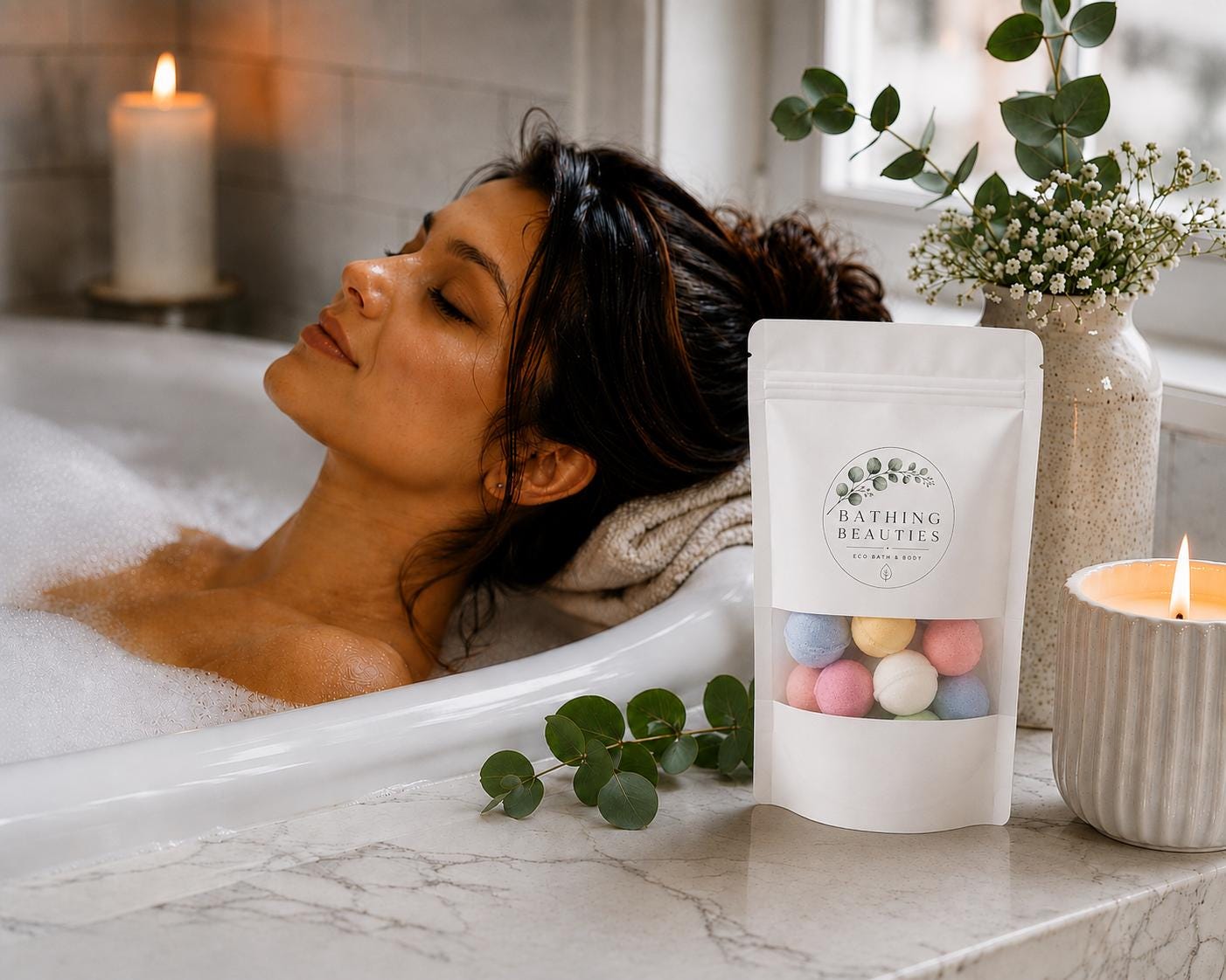 Mini Bath Bombs | Vegan Bath Fizzers | Various Quantities  | Mixed Scents | Party Favours | Baby Shower