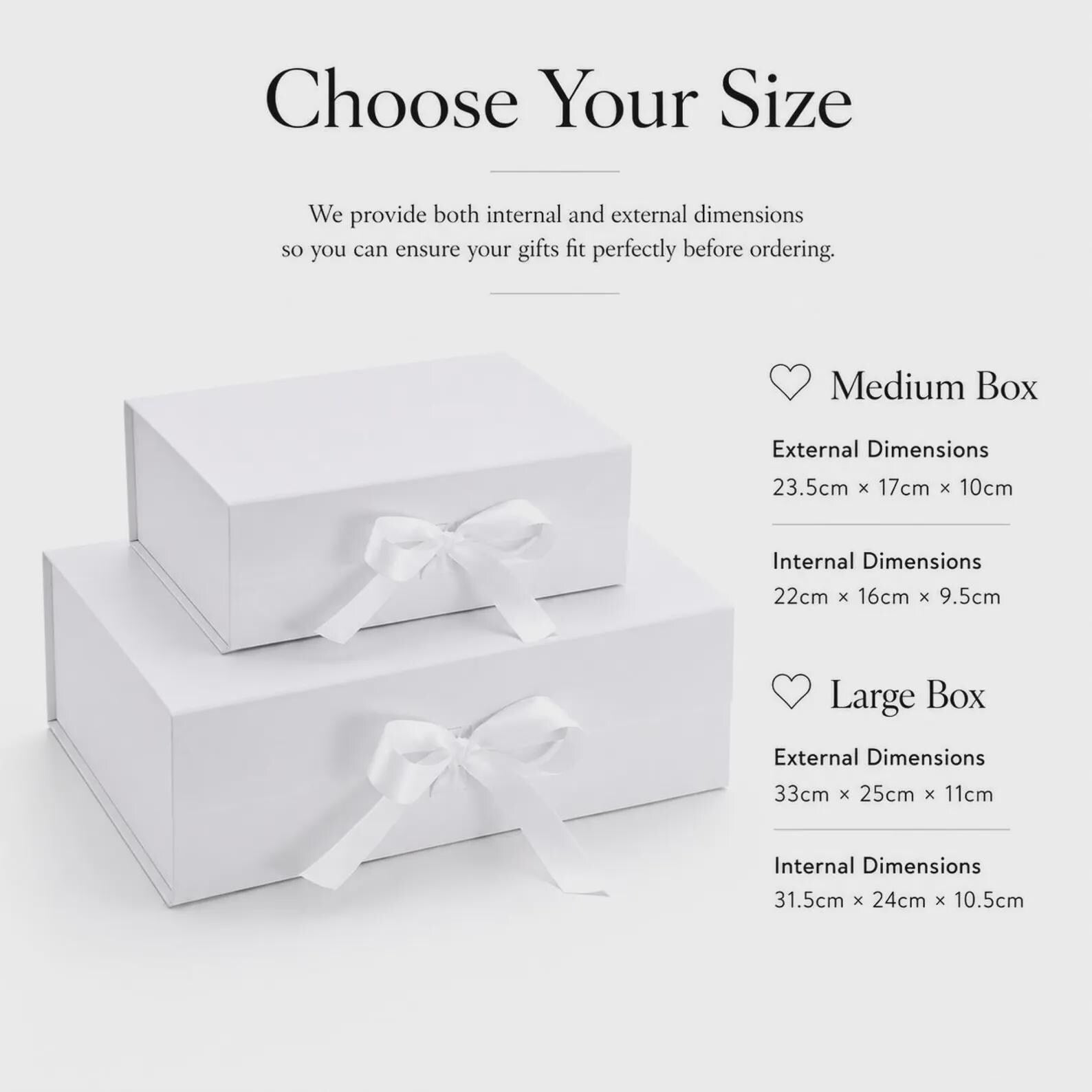 Luxury Photo Memory Box | Magnetic Keepsake Gift Box (White or Black)