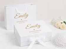 Personalised Bridesmaid Keepsake Gift Box