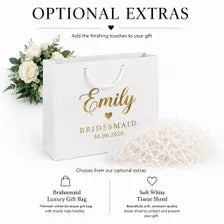 Personalised Bridesmaid Keepsake Gift Box